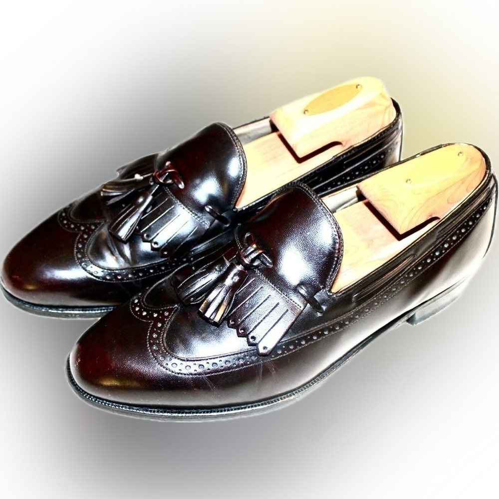 Cordovan shell leather Johnston & Murphy Size 8. guarantee​​​​​​​​​​​​​​